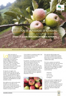 Selección de variedades de manzano