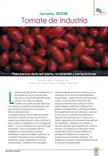 Tomate de industria.