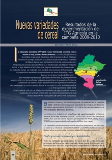 Nuevas variedades de cereal