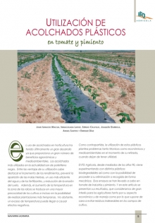 Utilización de acolchados plásticos
