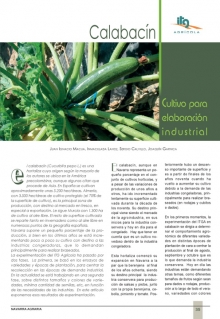 Cultivo para elaboración industrial