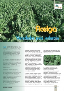  Variedades para la industria