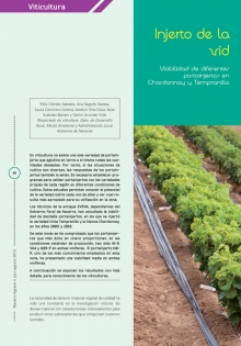 Viabilidad de portainjertos en Chardonnay y Tempranillo