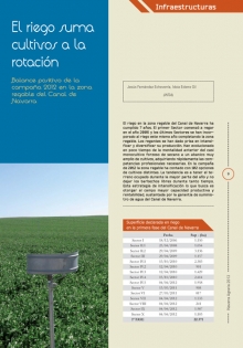 El riego suma cultivos a la rotación