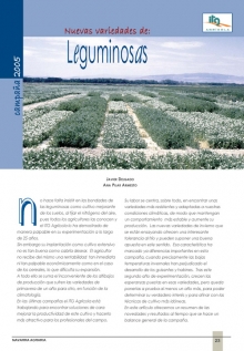Nuevas variedades de leguminosas. 