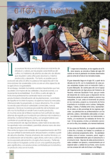 El ITG Agrícola y la fruticultura