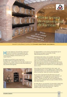 Nueva técnica de regeneración de barricas.