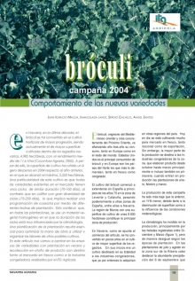 Comportamiento de las nuevas variedades