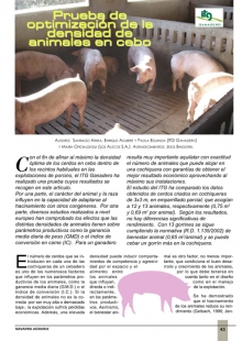 Prueba de optimización de la densidad