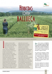 Herbicidas contra ballueca