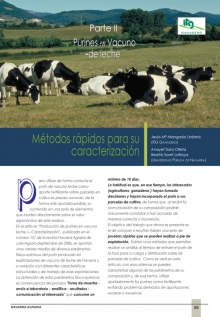 Purines en vacuno de leche