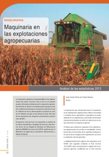 Maquinaria en las explotaciones agropecuarias