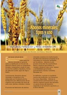 Abonos minerales