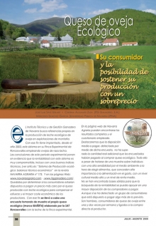 Queso ecológico de oveja