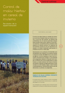 Control de malas hierbas en cereal de invierno