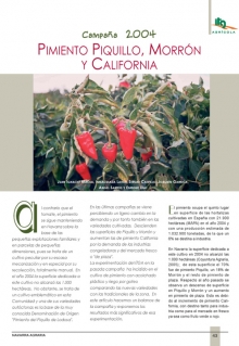 Pimiento Piquillo, Morrón y California