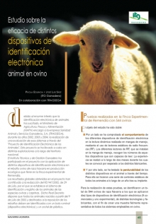 Estudio sobre la eficacia de distintos dispositivos de identificación