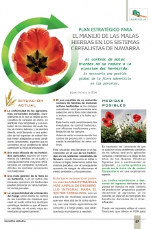 Plan estratégico para el control de malas hierbas