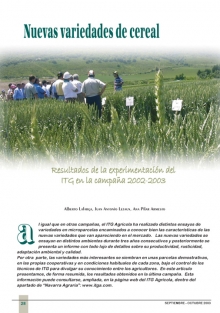 Nuevas variedades de cereal