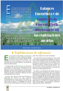 Balances energéticos y de emisiones de gases