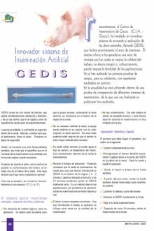 Innovador sistema de inseminación artificial