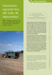 Valoración agronómica del lodo de depuradora