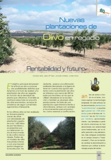 Nuevas plantaciones
