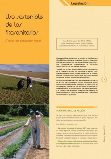 Uso sostenible de los fitosanitarios.