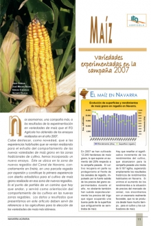  Variedades experimentadas