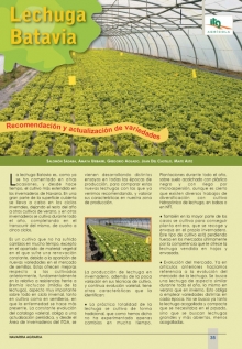 recomendación y actualización de variedades