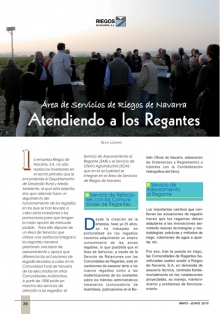 Área de Servicios de Riegos