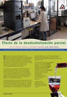 Efecto de la desalcoholización parcial