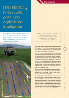 Fertilización con HAD-NITRO y N-SENSOR