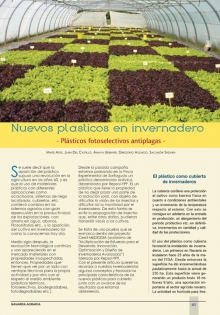 Nuevos plásticos en invernadero
