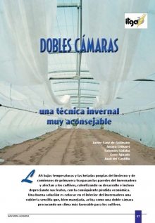 Dobles cámaras en invernadero
