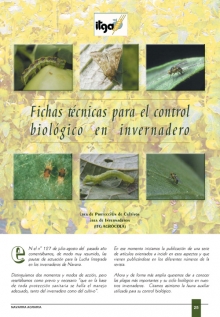 Control biológico en invernadero