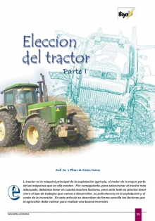 Elección del tractor