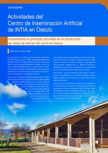 Actividades del Centro de Inseminación Artificial