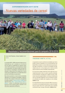 Nuevas variedades de cereal