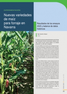 Nuevas variedades de maíz para forraje 