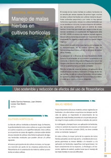 Manejo de malas hierbas