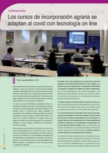 Los cursos de incorporación agraria