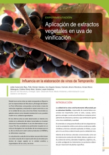 Aplicación de extractos vegetales