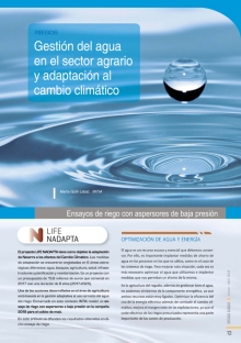 Gestión del agua en el sector agrario