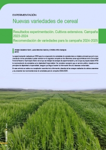 Nuevas variedades de cereal