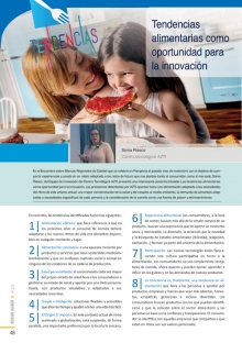 Tendencias en alimentación