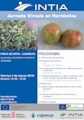 Jornada en la Finca de INTIA en Cadreita sobre Virosis en hortícolas