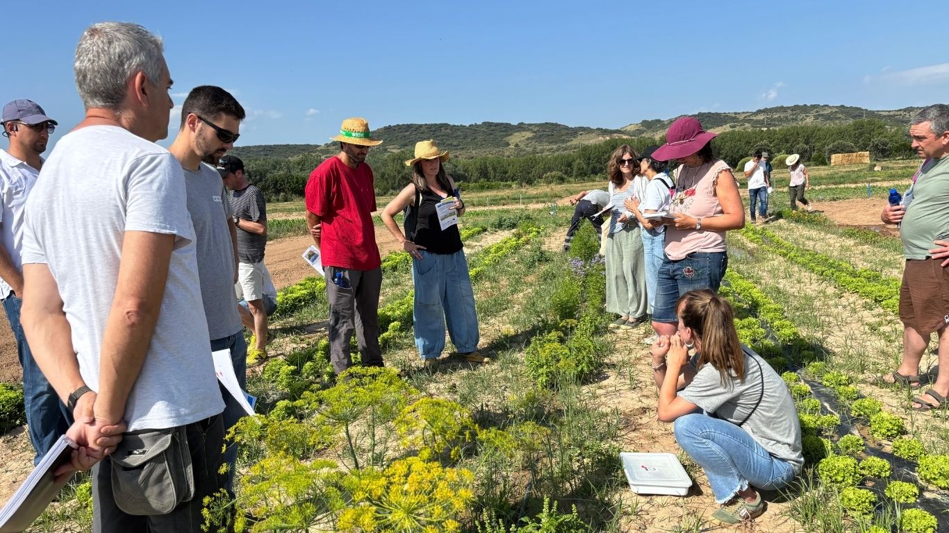Jornada hortícolas ecológico