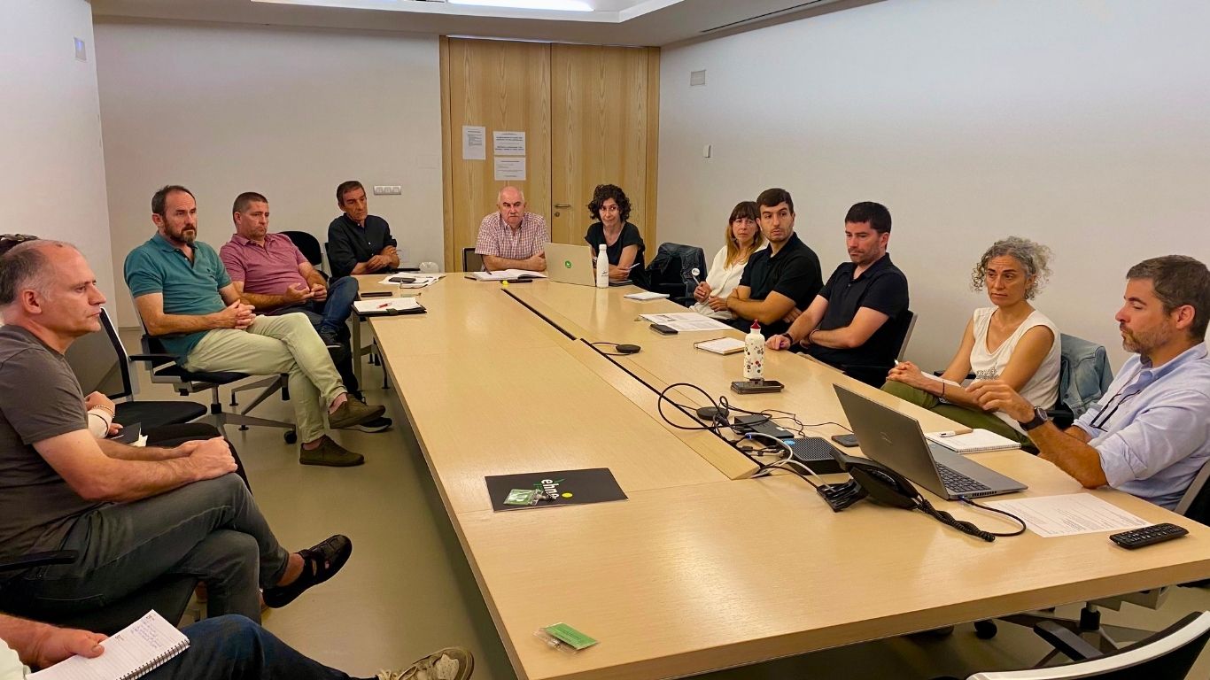 momento de la presentación del estudio de Intia