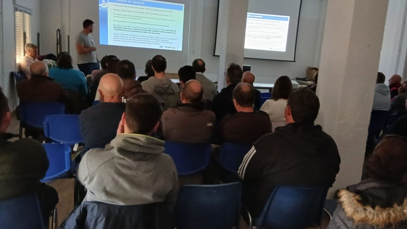 foto en la finca experimental de sartaguda